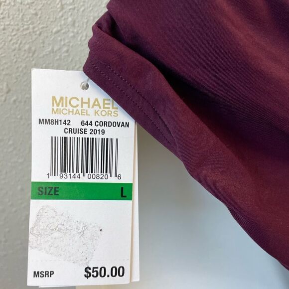 NWT MICHAEL Michael Kors Bikini Bottoms Size L - Picture 4 of 4